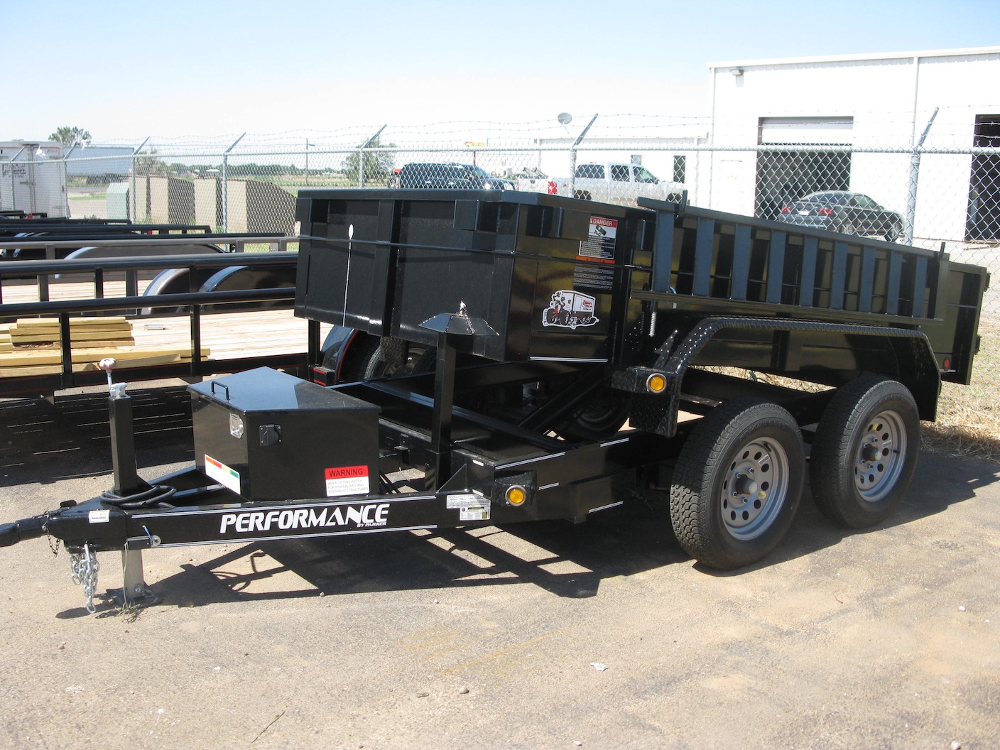 5 x 10 Hydraulic Dump Trailer